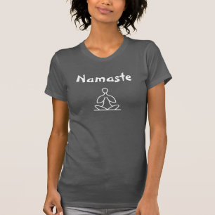 T-shirt slim pour femmes Namaste