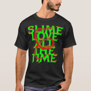T-shirt Slime Love Tout Le Temps SLATT Snake Graphic Hip H
