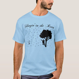 T-shirt Slingin sous la pluie