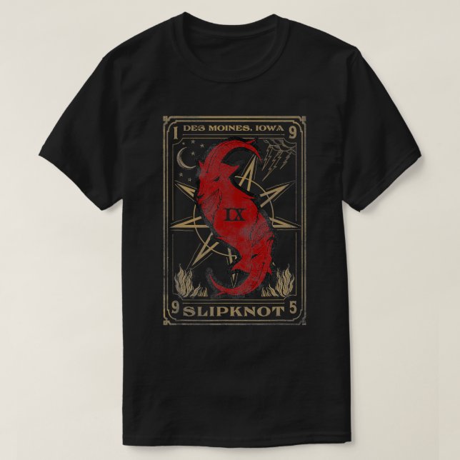 T-shirt Slipknot Tarot d Goat (Design devant)