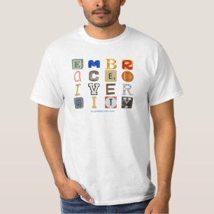 T-shirt SlipperyJoe embrasser la diversité métaphore LGBTQ