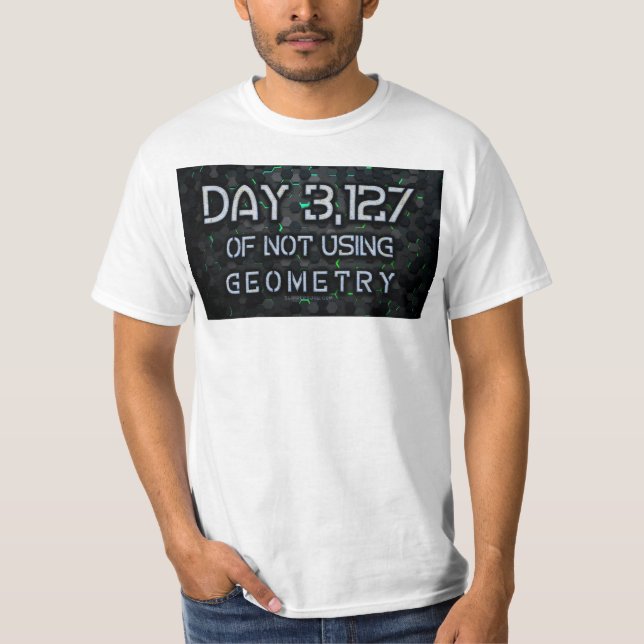 T-shirt SlipperyJoe n'utilise pas de géométrie intervertis (Devant)