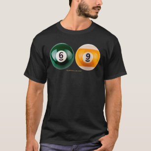 T-shirt SlipperyJoe's 69 table de billard dur deux billiar