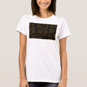 T-shirt SlipperyJoe's Hanukkah thème étoile David artistiq