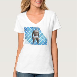 T-shirt SlipperyJoe's Homme sous-vêtements 6 pack poitrine