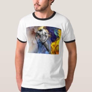T-shirt SlipperyJoe's musculaire physique chemise vapeur