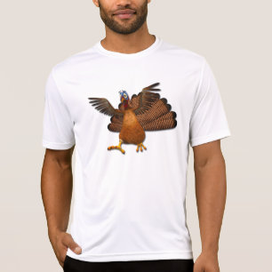 T-shirt SlipperyJoe's Thanksgiving gobble de manière respo