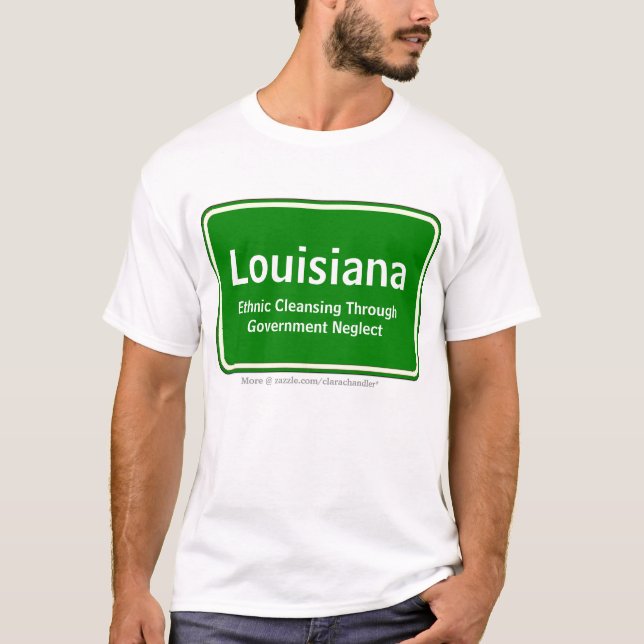 T-shirt Slogan 1 de la Louisiane (Devant)