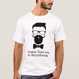 T-shirt Slogan amusant hipster principal