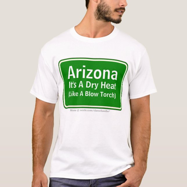 T-shirt Slogan de l'Arizona (Devant)