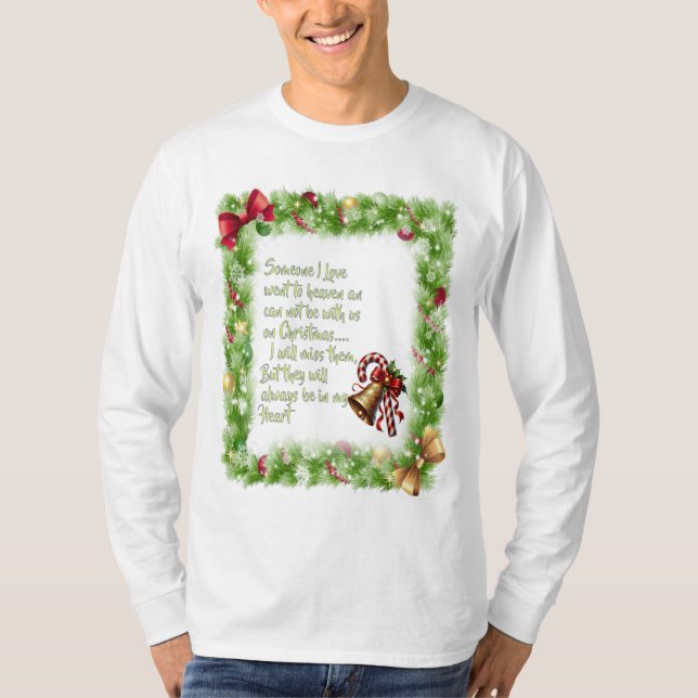 T-shirt slogan de Noël (Devant)