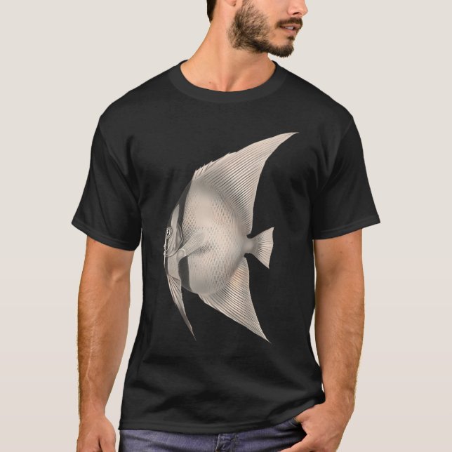 T-shirt Slogan de pêche rétro amusant (Devant)
