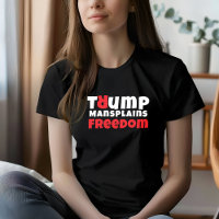 Slogan de protestation féministe anti-Trump rouge