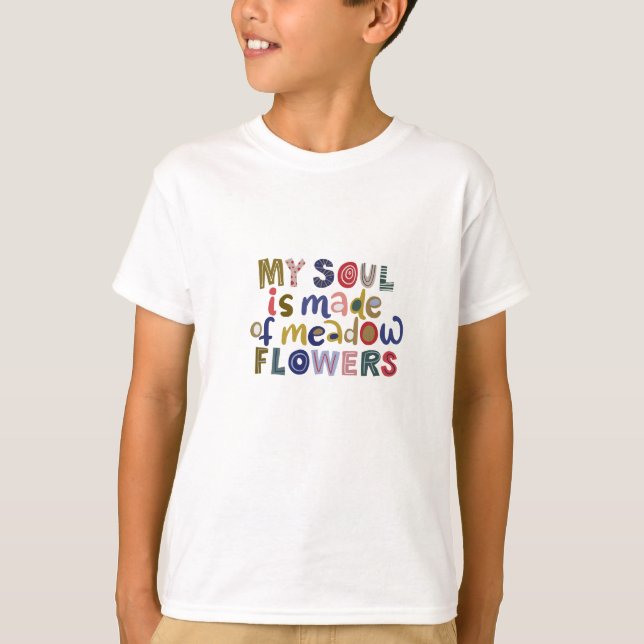 T-Shirt Slogan Imprimé Toddler (Devant)