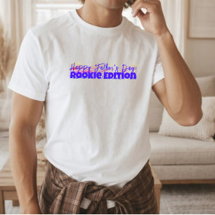 T-shirt Slogan Ironique Premier Jour de la Fête des Pères 