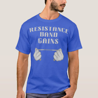 T-shirt Slogan Motivation de la bande de résistance