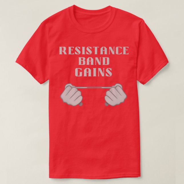 T-shirt Slogan Motivation de la bande de résistance (Design devant)