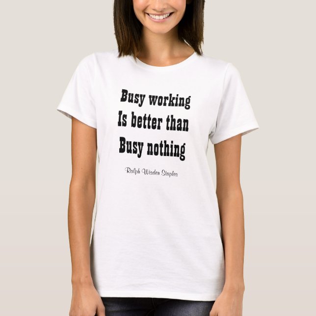 T-shirt slogan original (Devant)