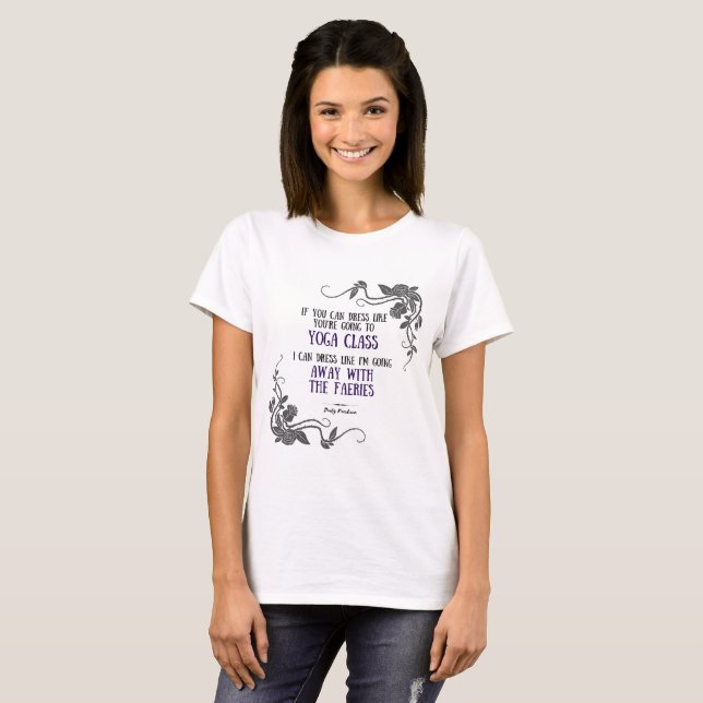 T-shirt Slogan quotidien de Faeshion - couleurs claires (Devant entier)