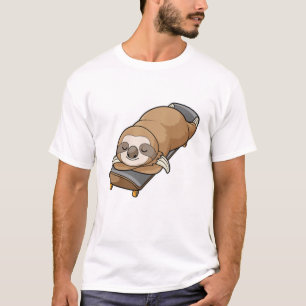 T-shirt Slot au coucher avec skateboard
