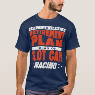 T-shirt Slot Car Racing Petrol Head Car Lover retro friend