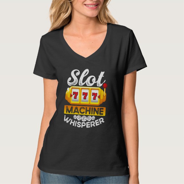 T-shirt Slot Machine Whisperer (Devant)