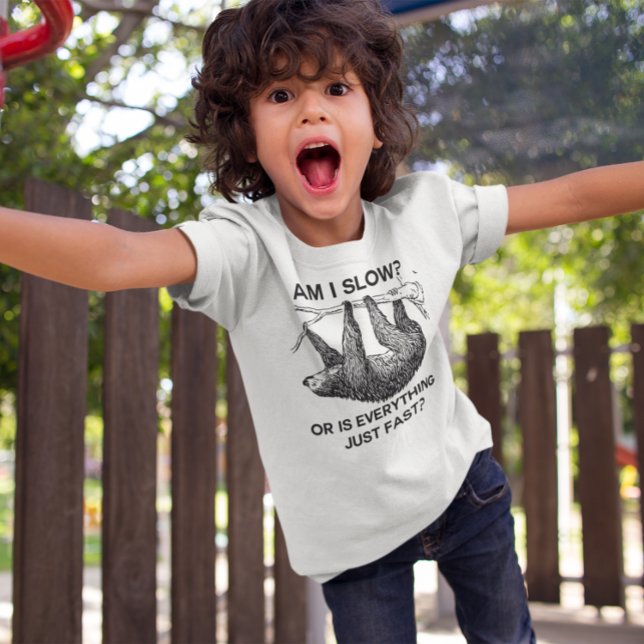 T-shirt Sloth à I Slow ? (Créateur téléchargé)
