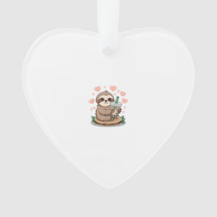 T-Shirt Sloth Boba Tea Bubble Tea