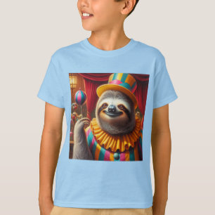 T-shirt Sloth Clown