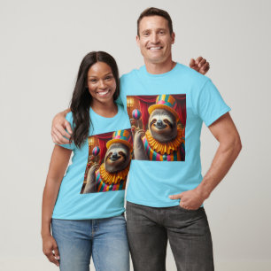 T-shirt Sloth Clown