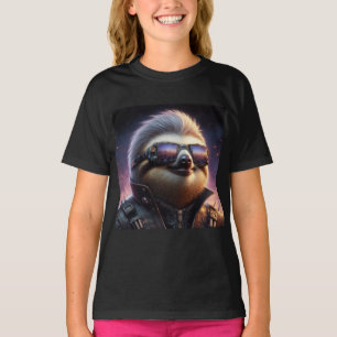 T-shirt Sloth Cyberpunk