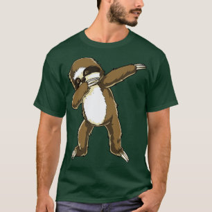 T-shirt Sloth Dabbing Drôle animal Dab Dance Dons