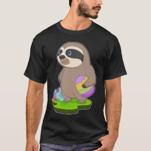 T-shirt Sloth Easter Easter OEufs