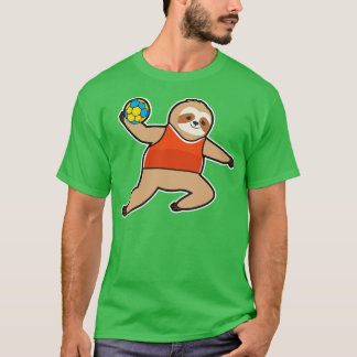 T-shirt Sloth en Handball avec Handball 1