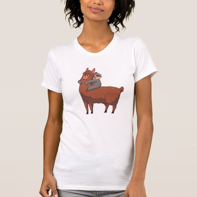 T-shirt Sloth et Alpaca (Devant)