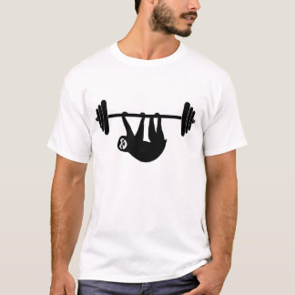 T-shirt Sloth Gym tee