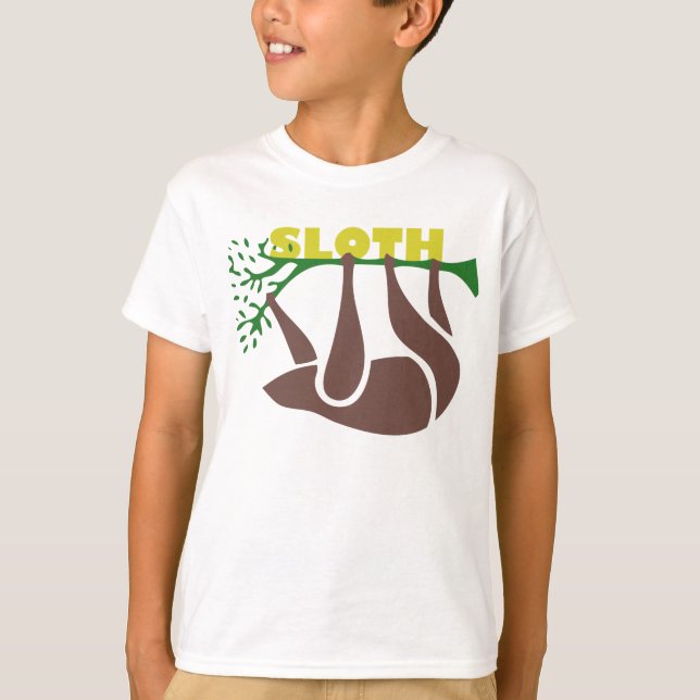 T-shirt Sloth Kids (Devant)