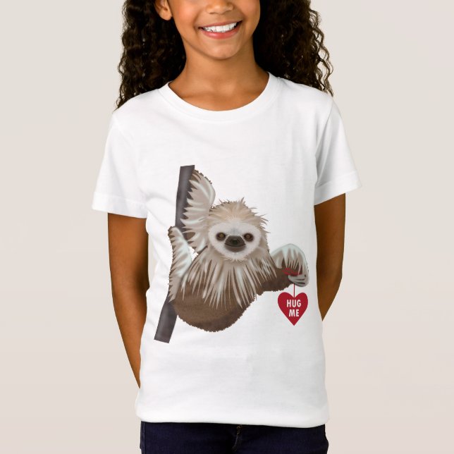 T-Shirt Sloth Me Serrer La Chemise (Devant)