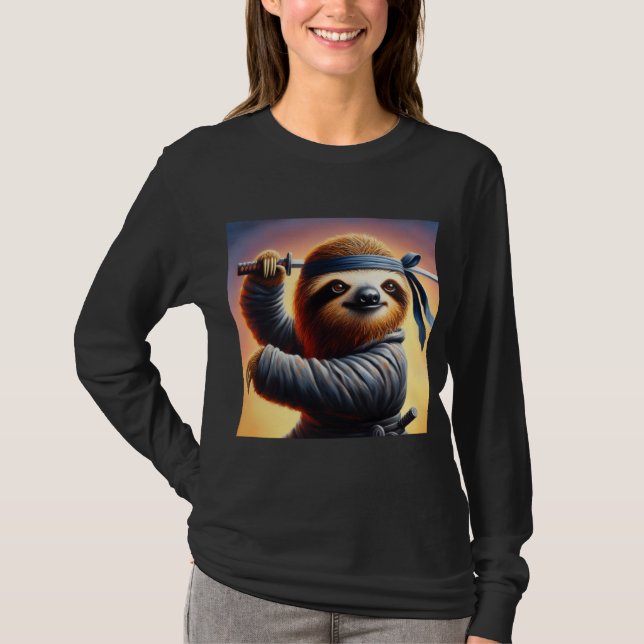 T-shirt Sloth Ninja (Devant)