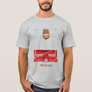 T-shirt Sloth Pole Vault Athletics