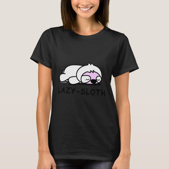 T-shirt Sloth Swea Sloth Yoga Swea Humoristique Swea Fun (Devant)