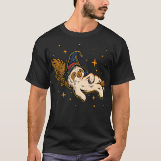 T-shirt Sloth Witch Jolie Conception Halloween Pour Les Am