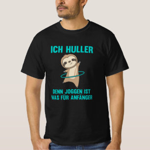 T-shirt Slots Le Hullern Sports mignonne Sloth Jogging