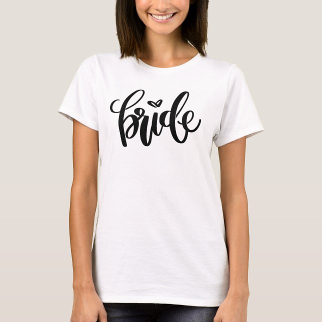 T-shirt Slouchy Bride Tee (Devant)