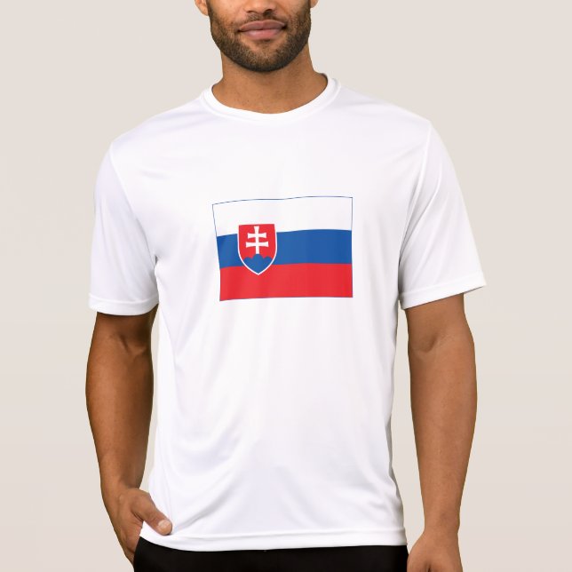 T-shirt Slovakia Flag (Devant)