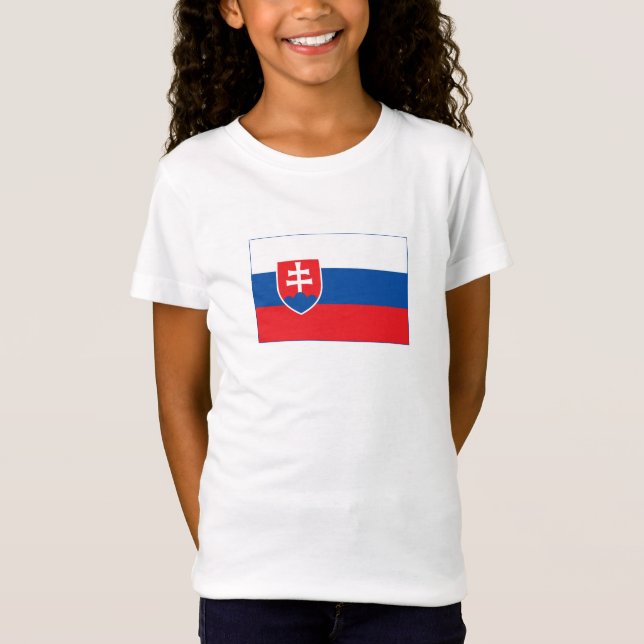 T-Shirt Slovakia Flag (Devant)