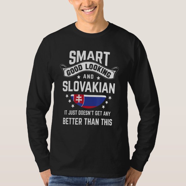 T-shirt Slovakian Flag Native Pride  Slovakia Slovakian Ro (Devant)