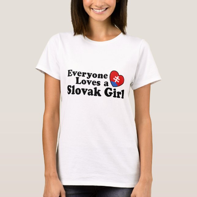 T-shirt Slovaque (Devant)