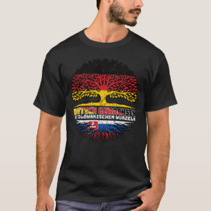 T-shirt Slovaquie Deutsch Deutschland Baum