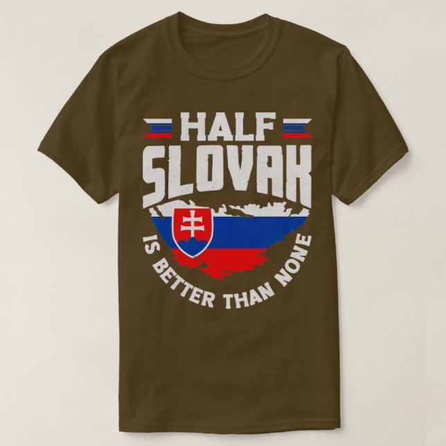 T-shirt Slovaquie Slovaquie Slovaquie Slovaque Citation Dr (Design devant)
